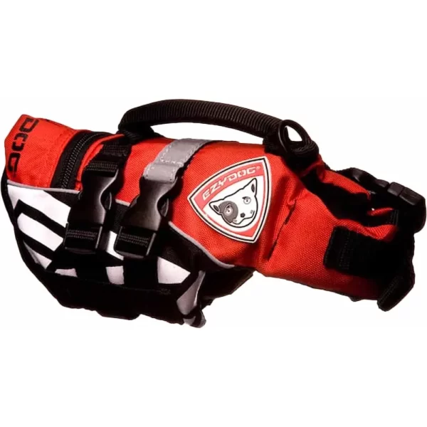 EzyDog Rød Redningsvest 2XS