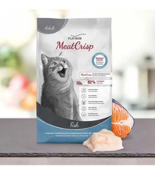 PLATINUM MeatCrisp Adult Fish