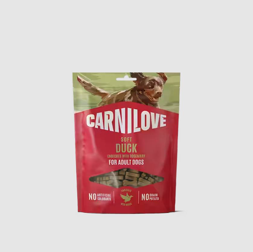 Carnilove Soft Snack And & Rosemarin 200g