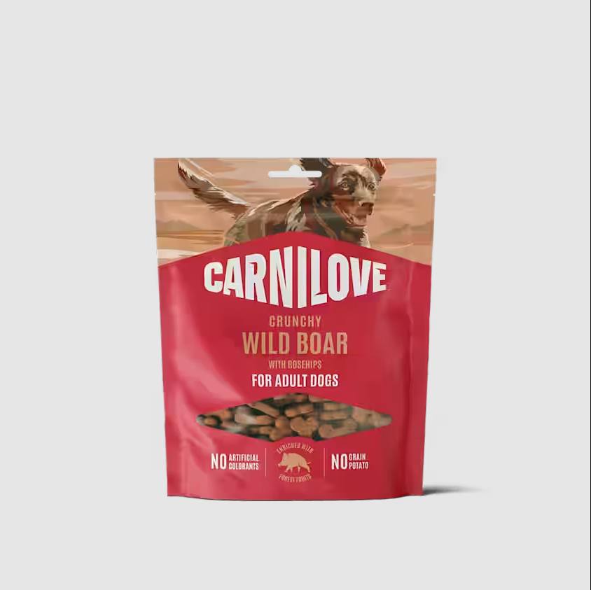 Carnilove Crunchy Snack Vildsvin & Hyben 200g