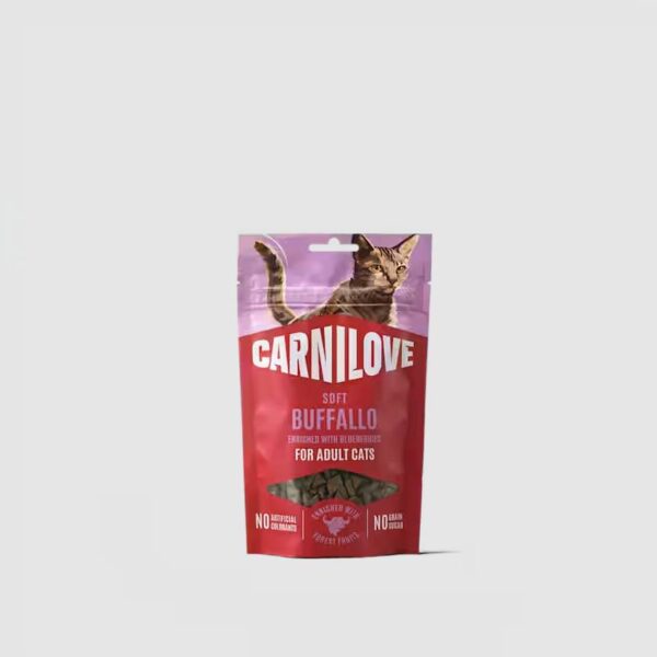Carnilove Cat Soft Buffalo Enriched With Blueberries 50g