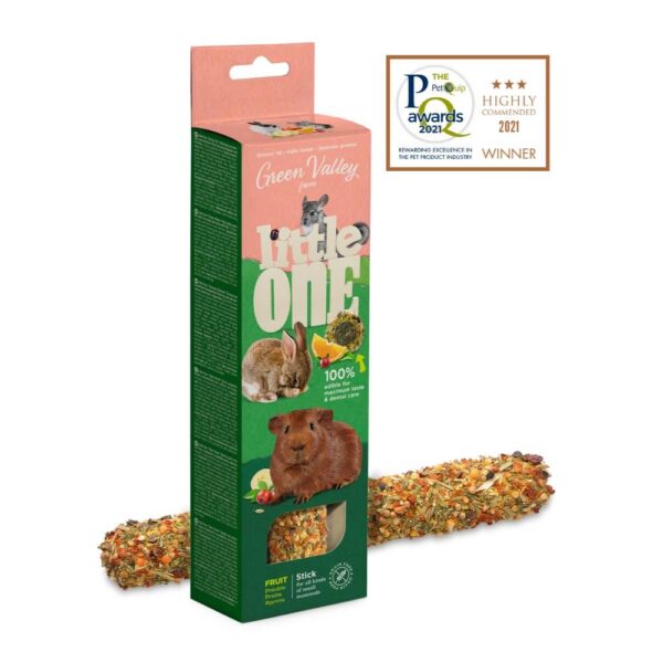 LittleOne Green Valley Sticks med Frugt 180g