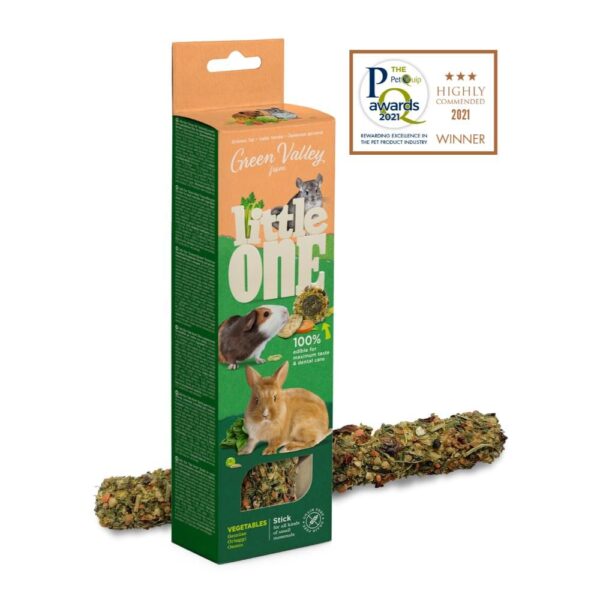 LittleOne Green Valley Sticks med Grønt 160g