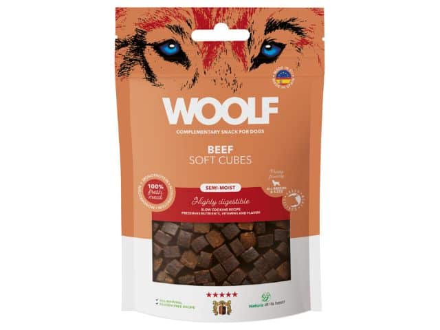 Woolf Soft Cubes Beef 100g