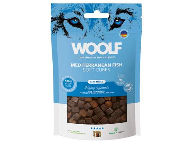 Woolf Soft Cubes Mediteranean Fish 100g