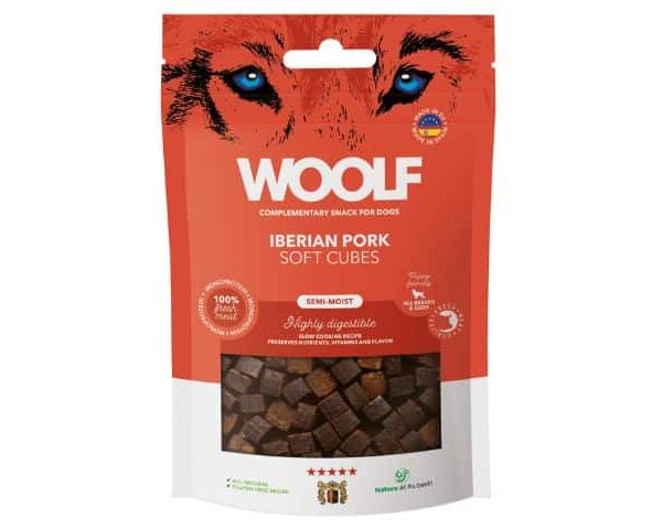 Woolf Soft Cubes Iberian Pork 100g