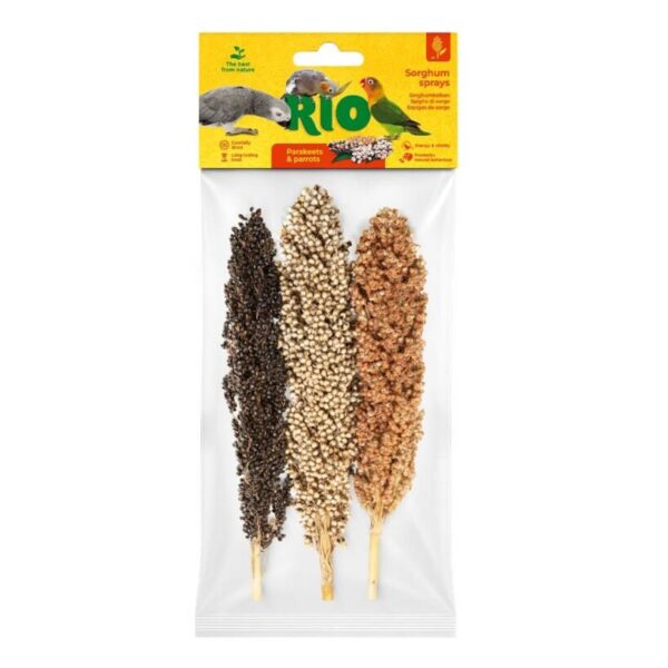 Rio Sorghum Sprays til parakitter og papegøjer