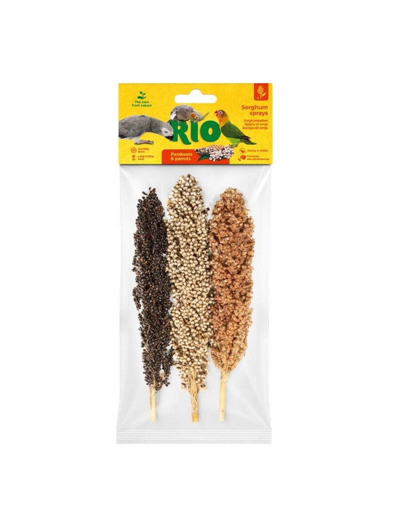 Rio Sorghum Sprays til parakitter og papegøjer