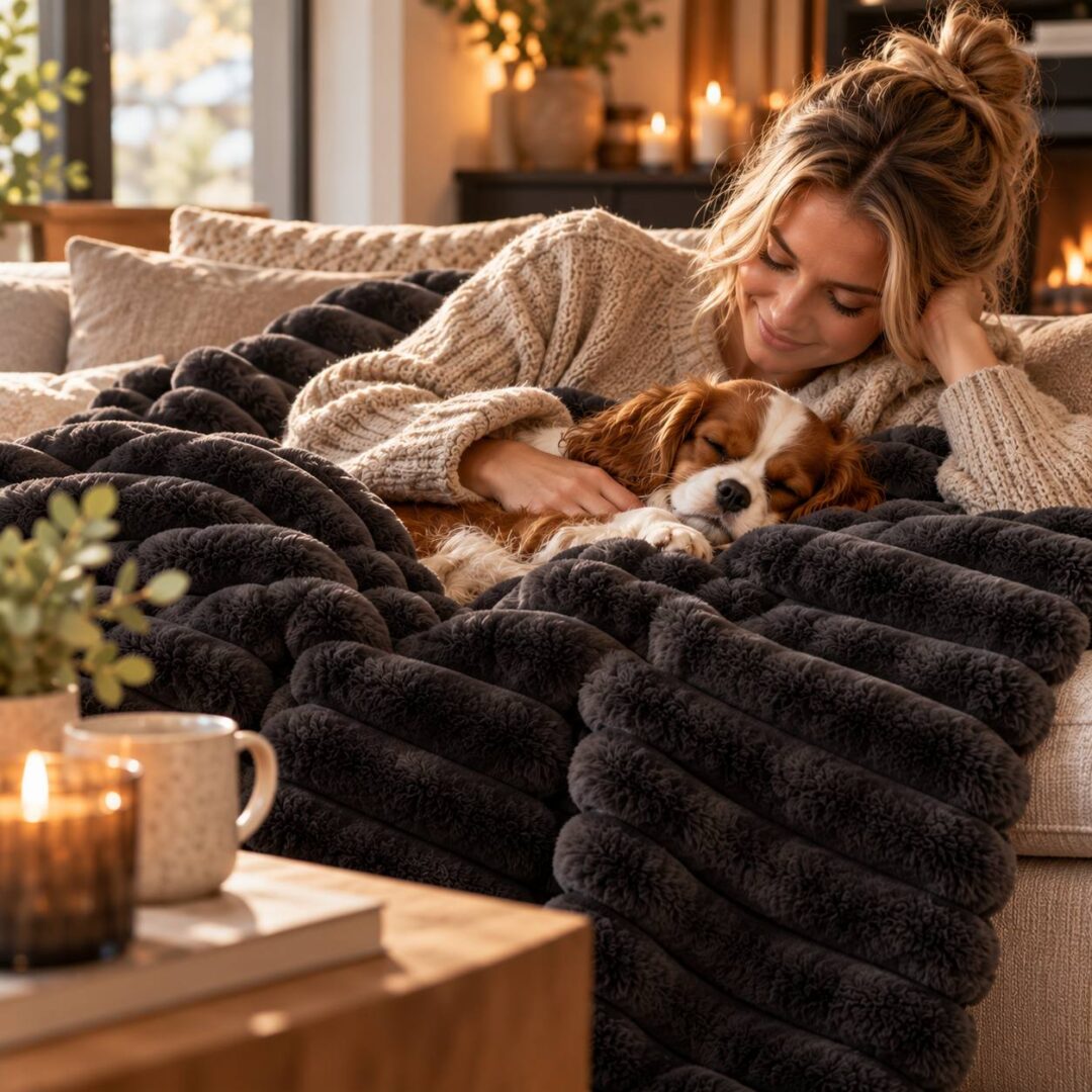 DOGSTYLER Donna LUX Tæppe Sort - Image 2