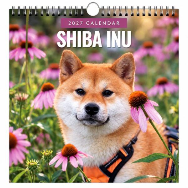 Kalender 2027 Shiba Inu