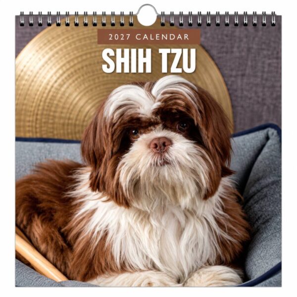 Kalender 2027 Shih Tzu