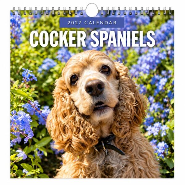 Kalender Cocker Spaniel 2027