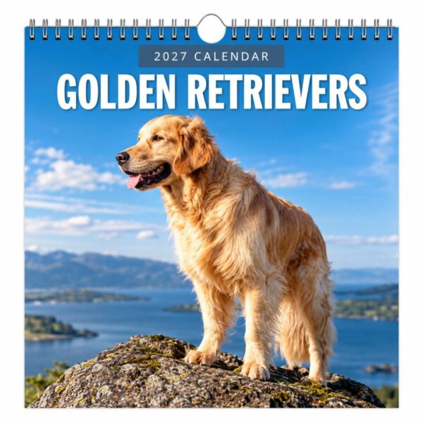 Kalender Golden Retriever 2027