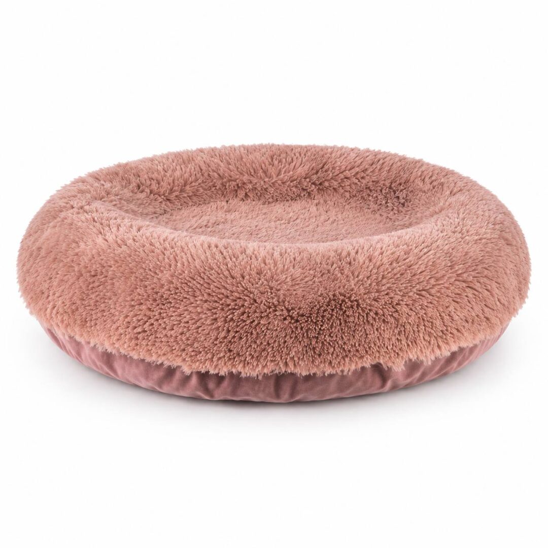 Nest Donut Rede Hundeseng rosa