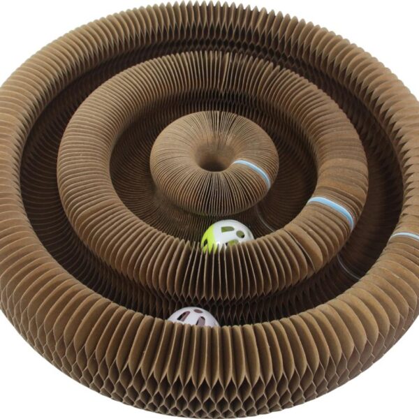Companion Magic Cat Scratcher with Catnip Ball