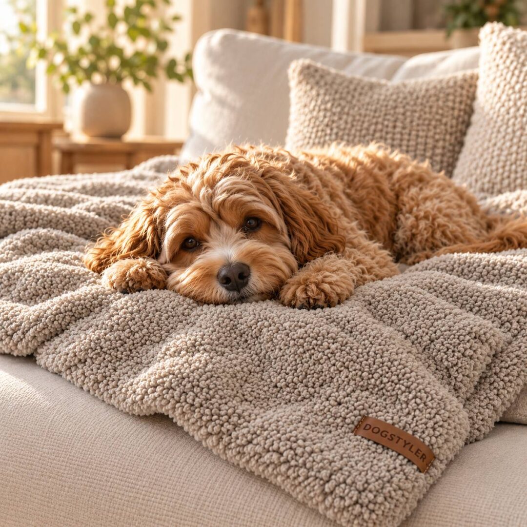 DOGSTYLER Teddy LUX Tæppe Taupe - Image 2