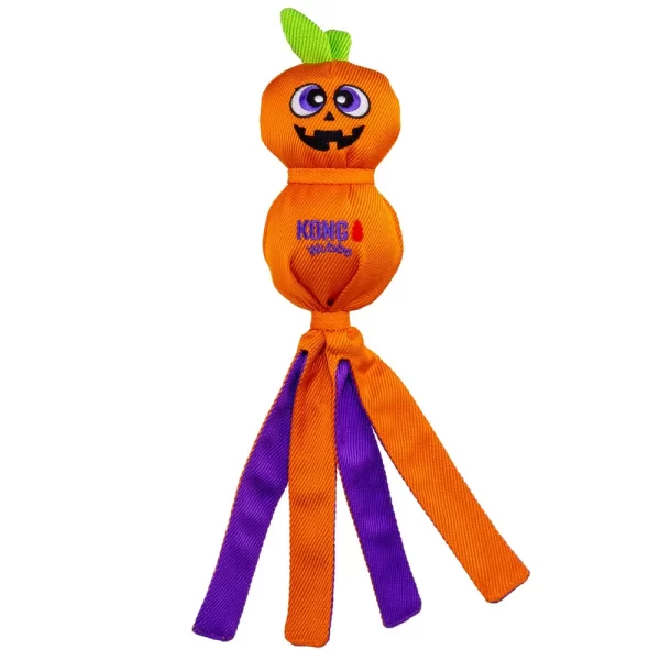 KONG Wubba Halloween Ballistic Jack-o-Lantern